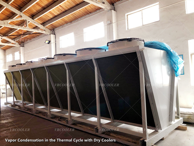 Vapor Condensation in the Thermal Cycle with Dry Coolers 2
