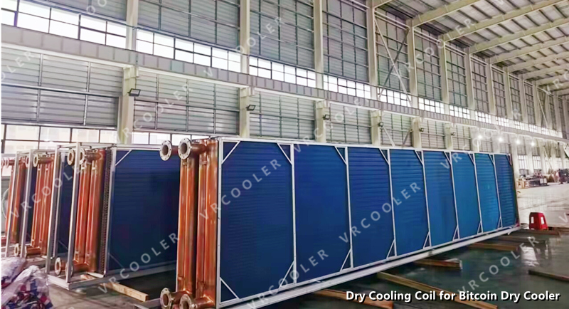 Dry Cooling Coil for Bitcoin Dry Cooler 3