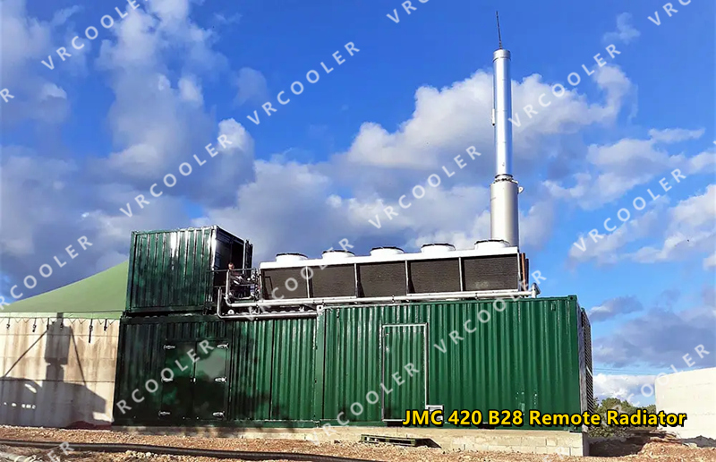 Remote Radiator for Jenbacher 420