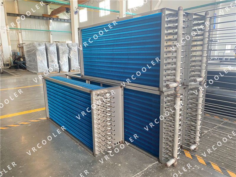 quick freeze evaporator used in the food processing industry