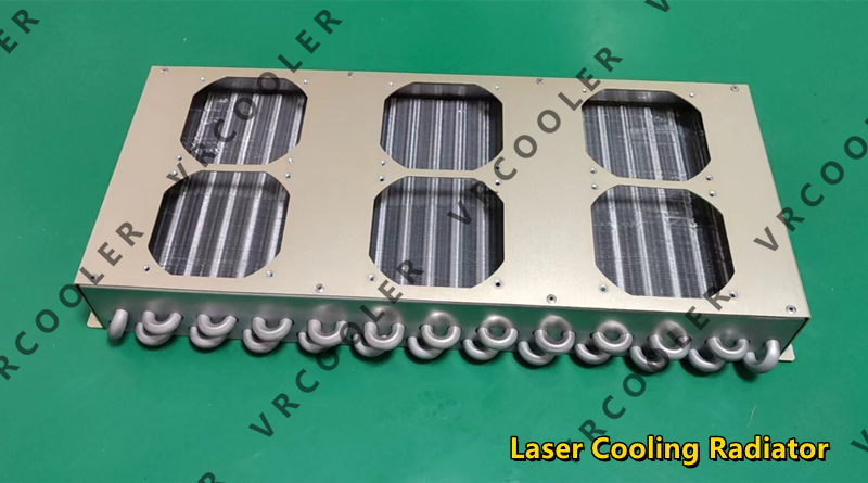 Laser Cooling Radiator