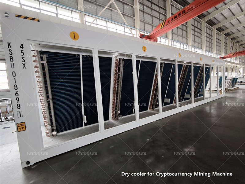 Dry Cooler for Cryptocurrency Mining Machine