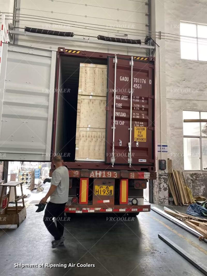 Shipment of Ripening Air Coolers 2