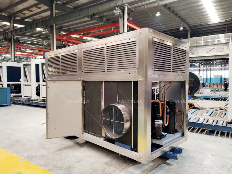 Grain Cooler for Wheat Silo