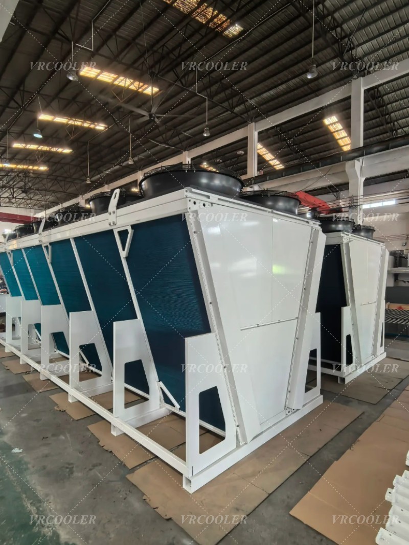 Air-Cooled Heat Exchanger for Bitcoin (BTC) Miners Cooling