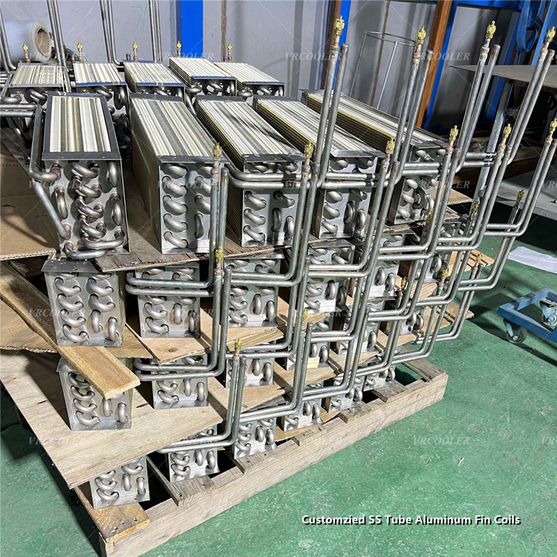 Customzied SS Tube Aluminum Fin Coils