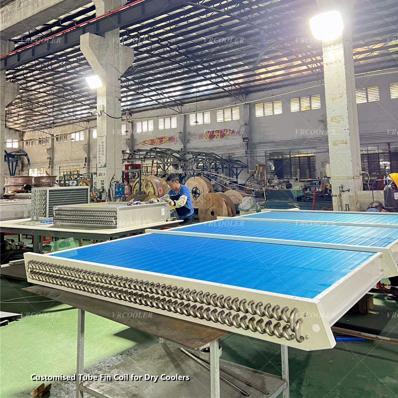 Customised Tube Fin Coil for Dry Coolers 1