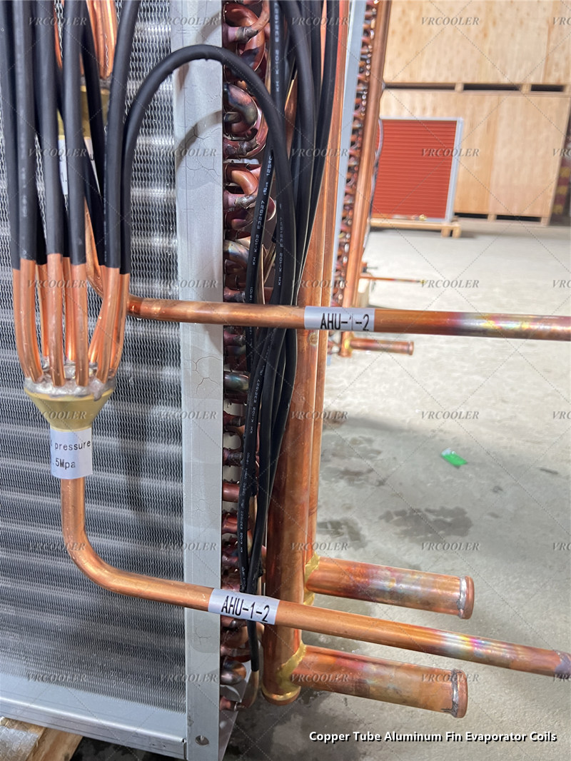 Copper Tube Aluminum Fin Evaporator Coils 2