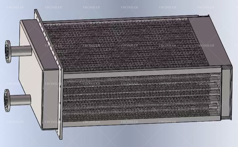 High-temperature Exhaust Gases Heating of Hot Water in Boiler by Finned Coil Heat Exchanger