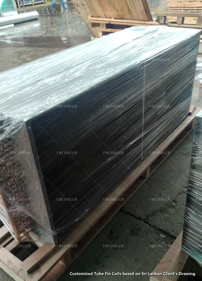 Customized Tube Fin Coils based on Sri Lankan Client's Drawing 3