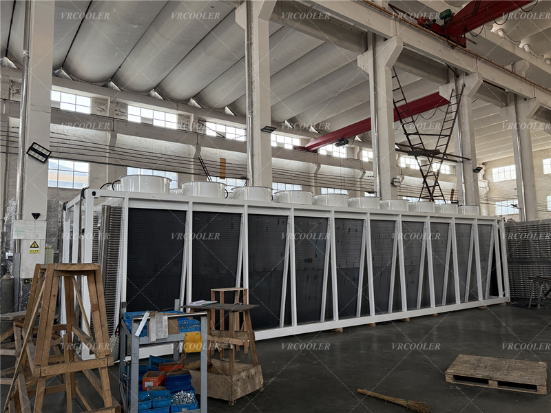 Air-water Dry Cooler for Hot Lime Labs