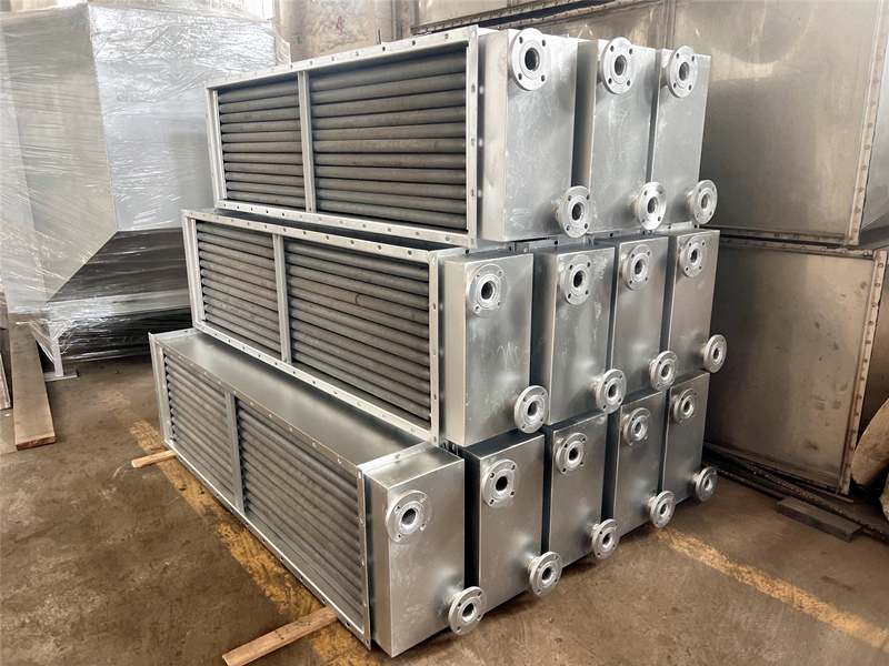 Finned Tubes Oil-to-Air Heat Exchangers for Process Air Dryers