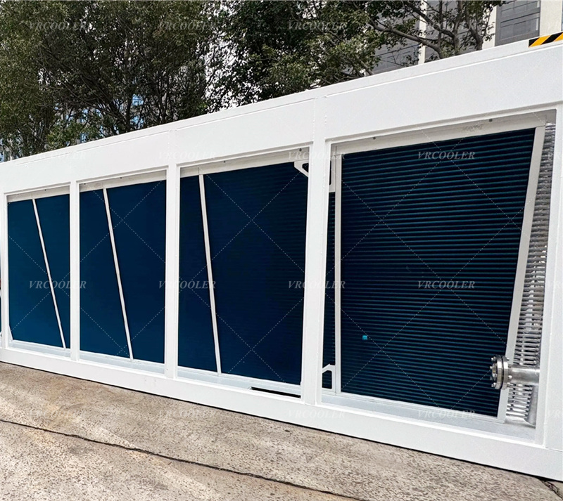 Dry Cooler in Immersion System for Bitcoin Mining