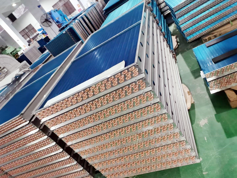 Copper Tube Aluminum Fin Heating Coil for Hot Water Heating