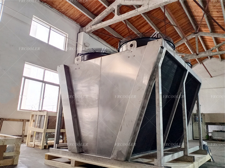 Dry Cooler for Process Air Heating in Chemical Industries