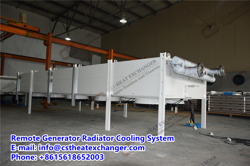 The Working Principle and Notes of Remote Generator Radiator Cooling System