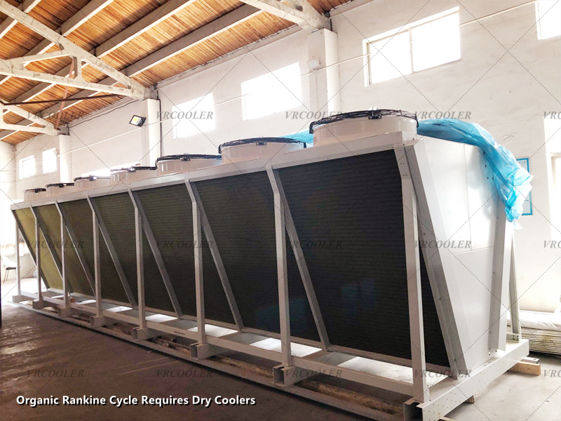 Organic Rankine Cycle Requires Dry Coolers