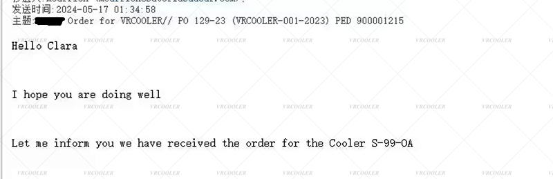 Customers Received the Precision Air Conditioning And FeedBack to Figure