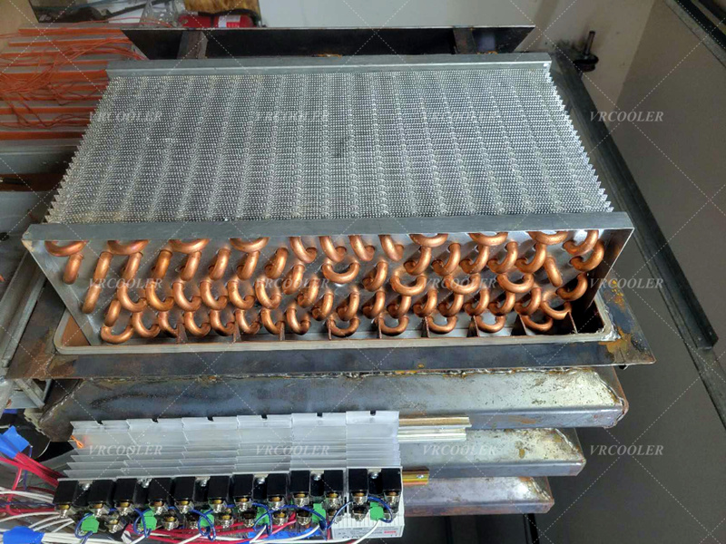 Customer Feedback Picture Copper Tube Aluminum Fin Condenser Coil 