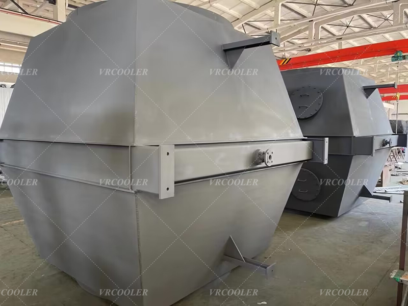 Finned Tube Heat Exchanger for Preheating Combustion Air in Coating Ovens