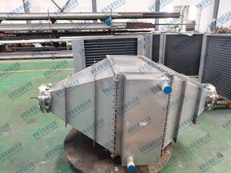 Flue Gas Waste Heat Recovery Heat Exchanger Manufactured by Vrcooler is Ready for Shipment