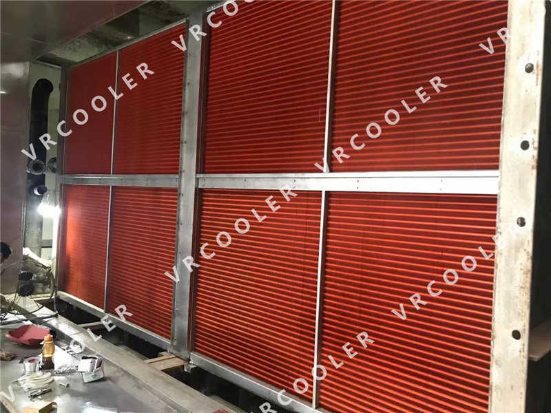 copper tube fin coil