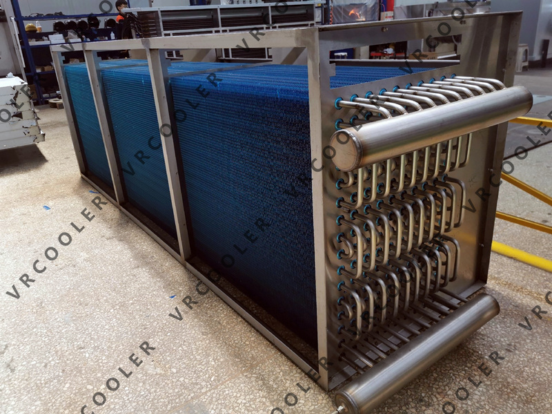 IQF evaporator coil, which stands for "individual quick freezing."