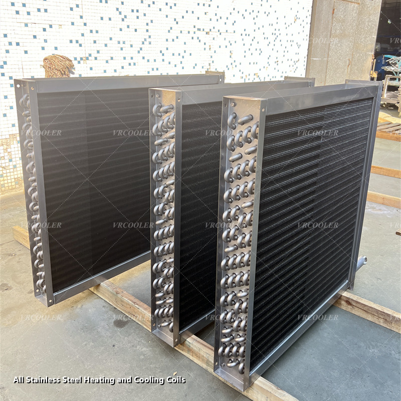 All Stainless Steel Heating And Cooling Coils