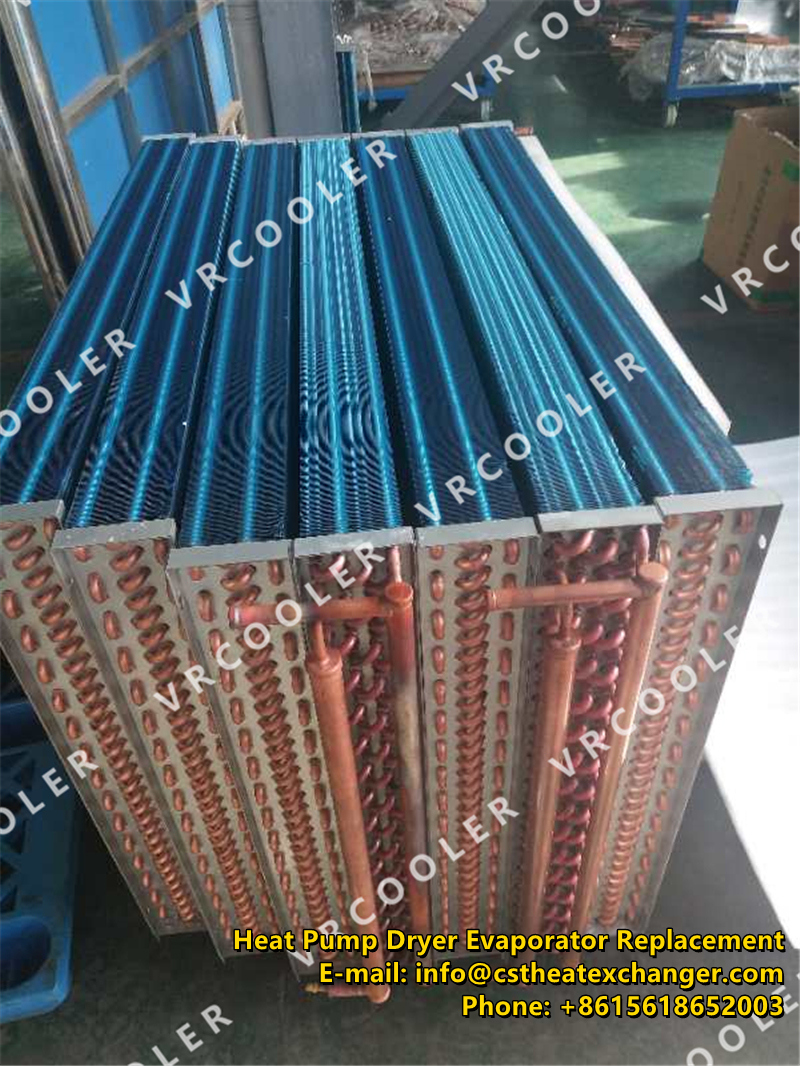 Heat pump evaporator replacement project for our Singapore customer