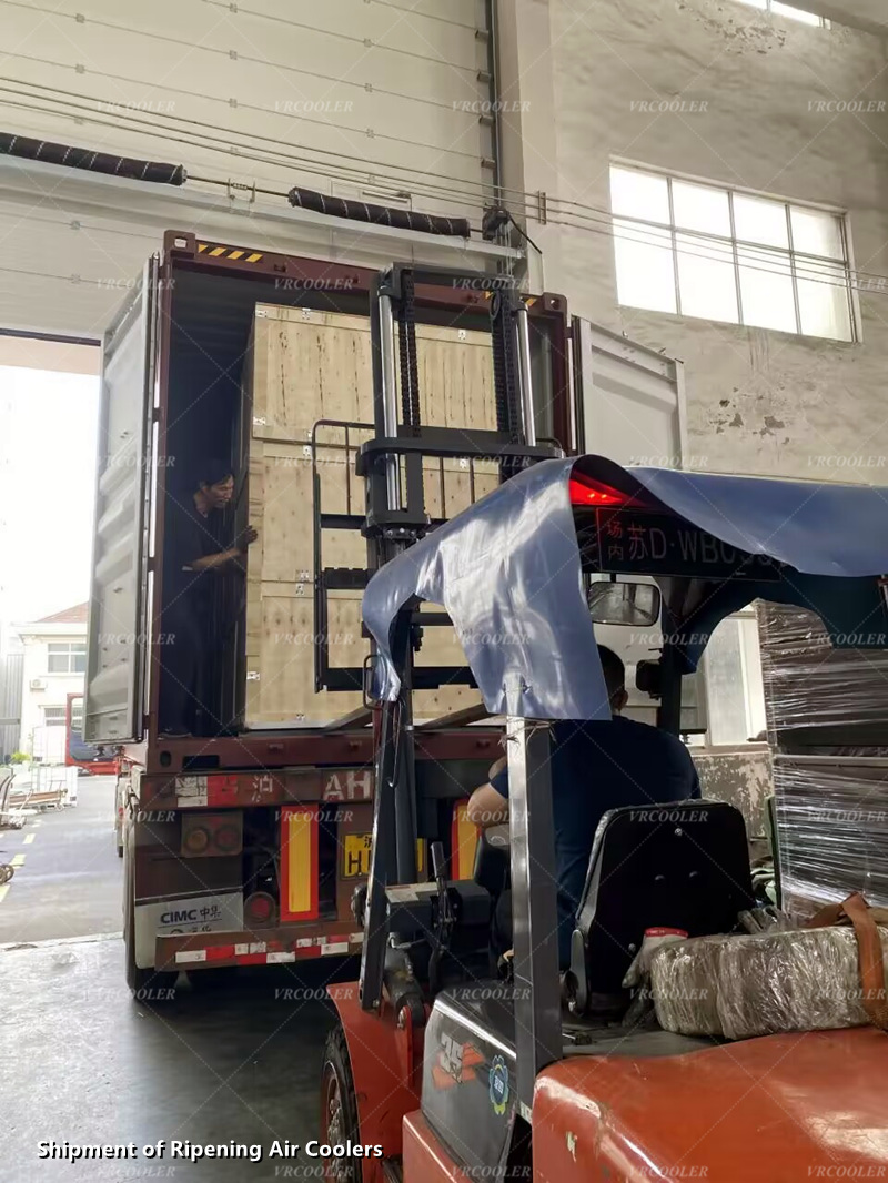 Shipment of Ripening Air Coolers 1