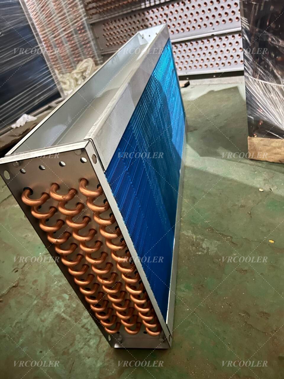 Delivery of Customized Tube Fin Coils According To Drawing