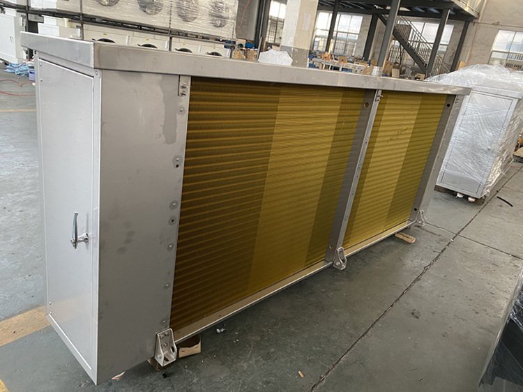 Cold Room Evaporator with Golden Aluminum Fin