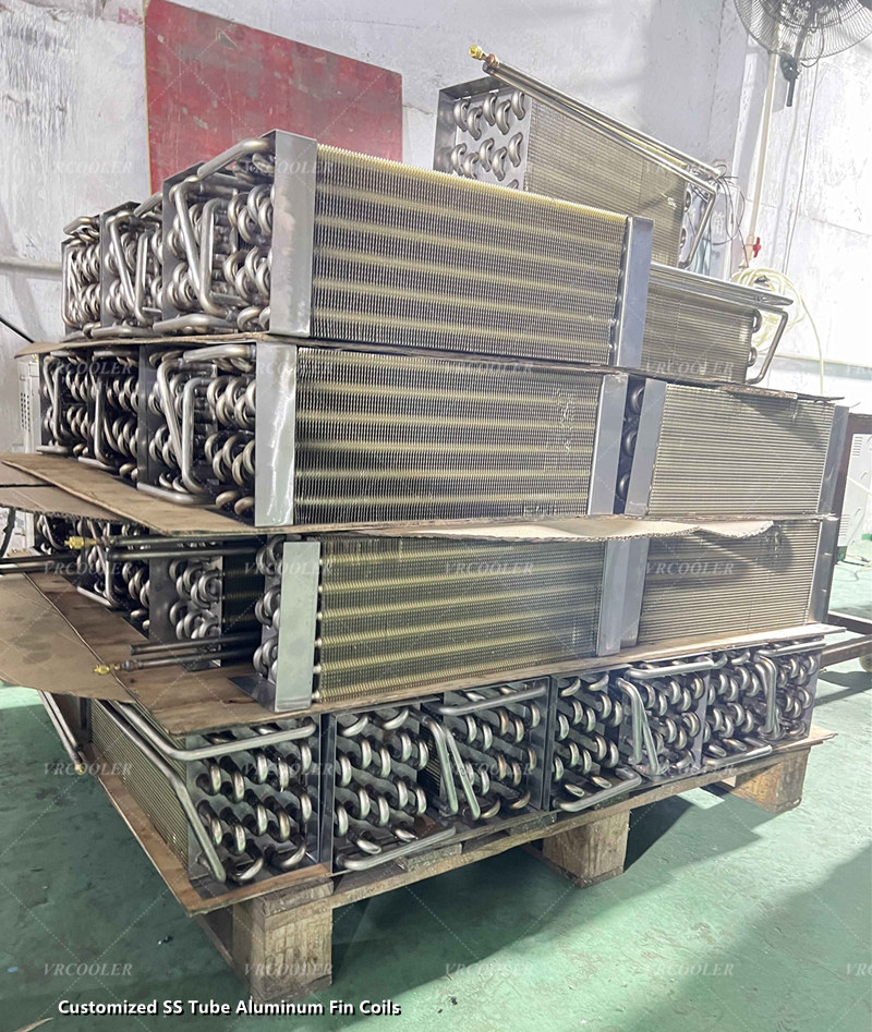 Customized SS Tube Aluminum Fin Coils 3