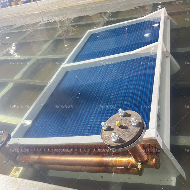 40KW Dry Cooler Water Pressure Test 2