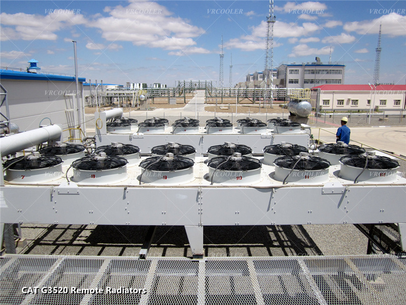 H Type Remote Radiator for Caterpillar Gas Genset 1100 KW