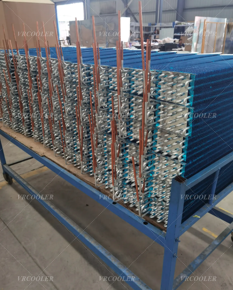 Aluminum Tube Fin Radiator for Engineer’s Cab Air Conditioning