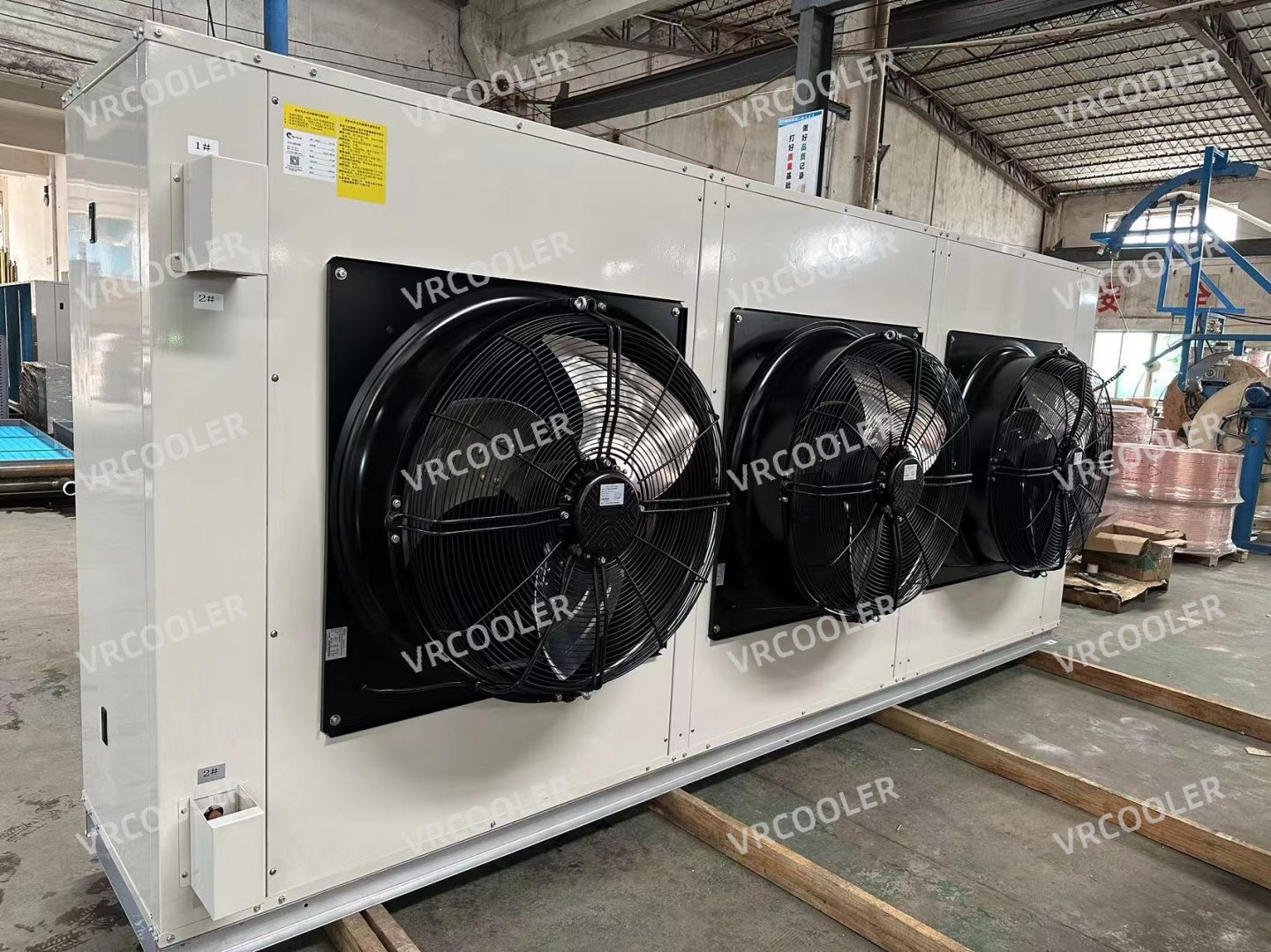 Which parts of the evaporator are covered under PED?