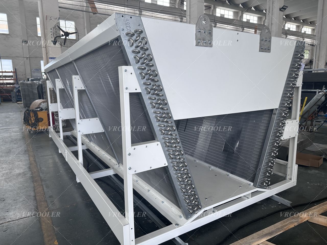 What generator systems are cooled by marine dry coolers?