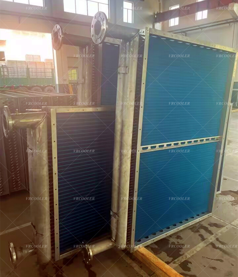 Cooling Coil Used To Air Condition A Textile Hangar
