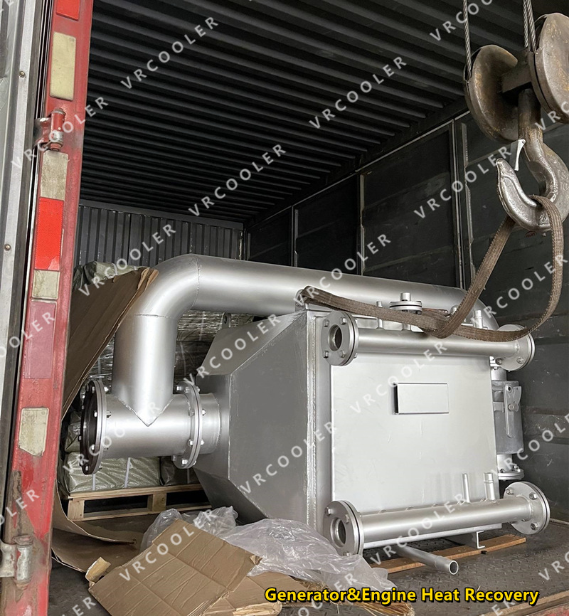 Waste gas heat recovery from air compressors