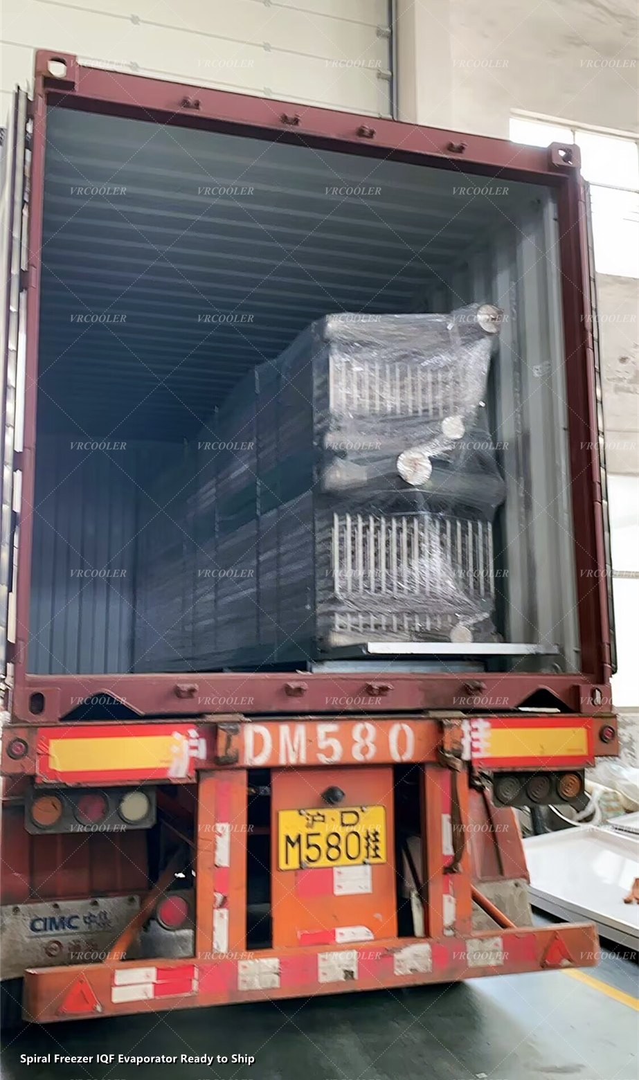 Spiral Freezer IQF Evaporator Ready to Ship