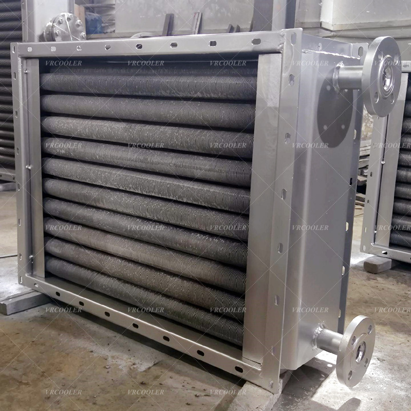 Finned Tube Heat Exchanger for Quartz Sand