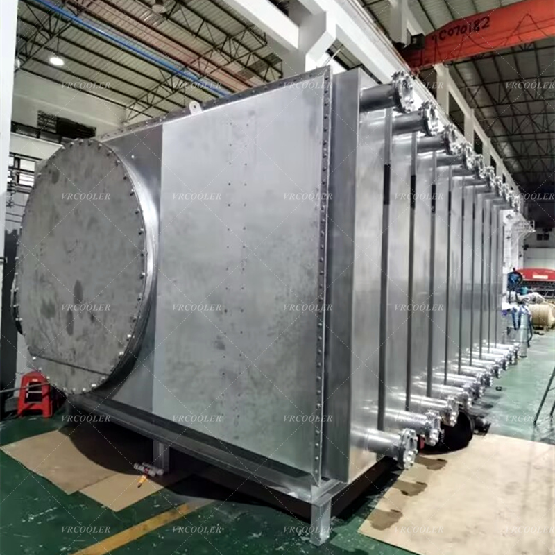 Large Flue Gas Heat Exchanger for Incinerators 1