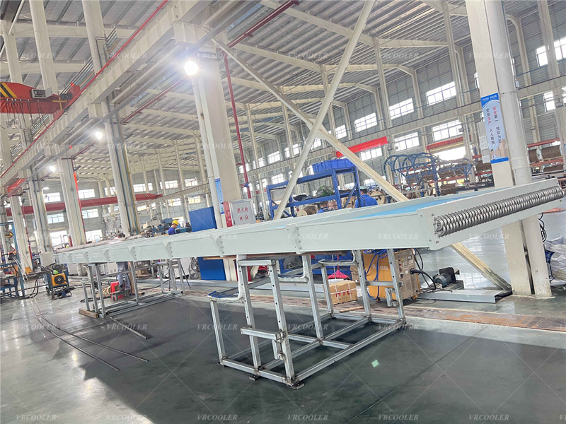 Bitcoin Dry Cooler Cooling Coil in Production 1