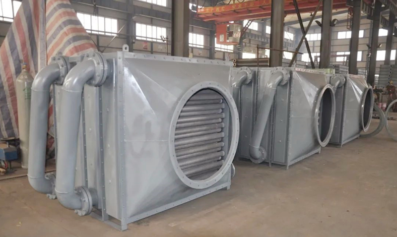 Finned Tube Heat Exchanger for Flue Gas Heat Recovery