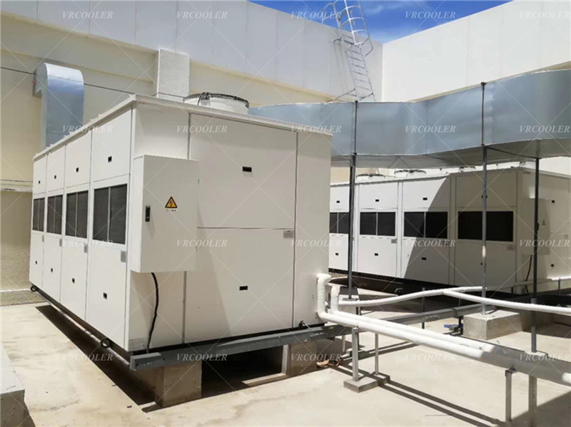 AHU for a 1200 m² Building HVAC System