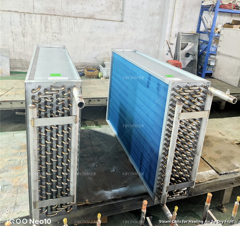 Steam Coils for Heating Air To Dry Fruit 1