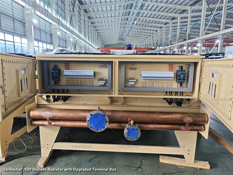 Jenbacher J620 Remote Radiator with Upgraded Terminal Box 7