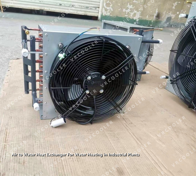 Air To Water Heat Exchanger For Water Heating in Industrial Plants