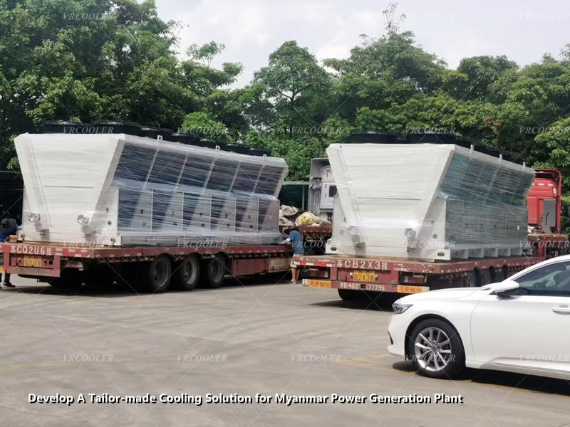 Develop A Tailor-made Cooling Solution for Myanmar Power Generation Plant